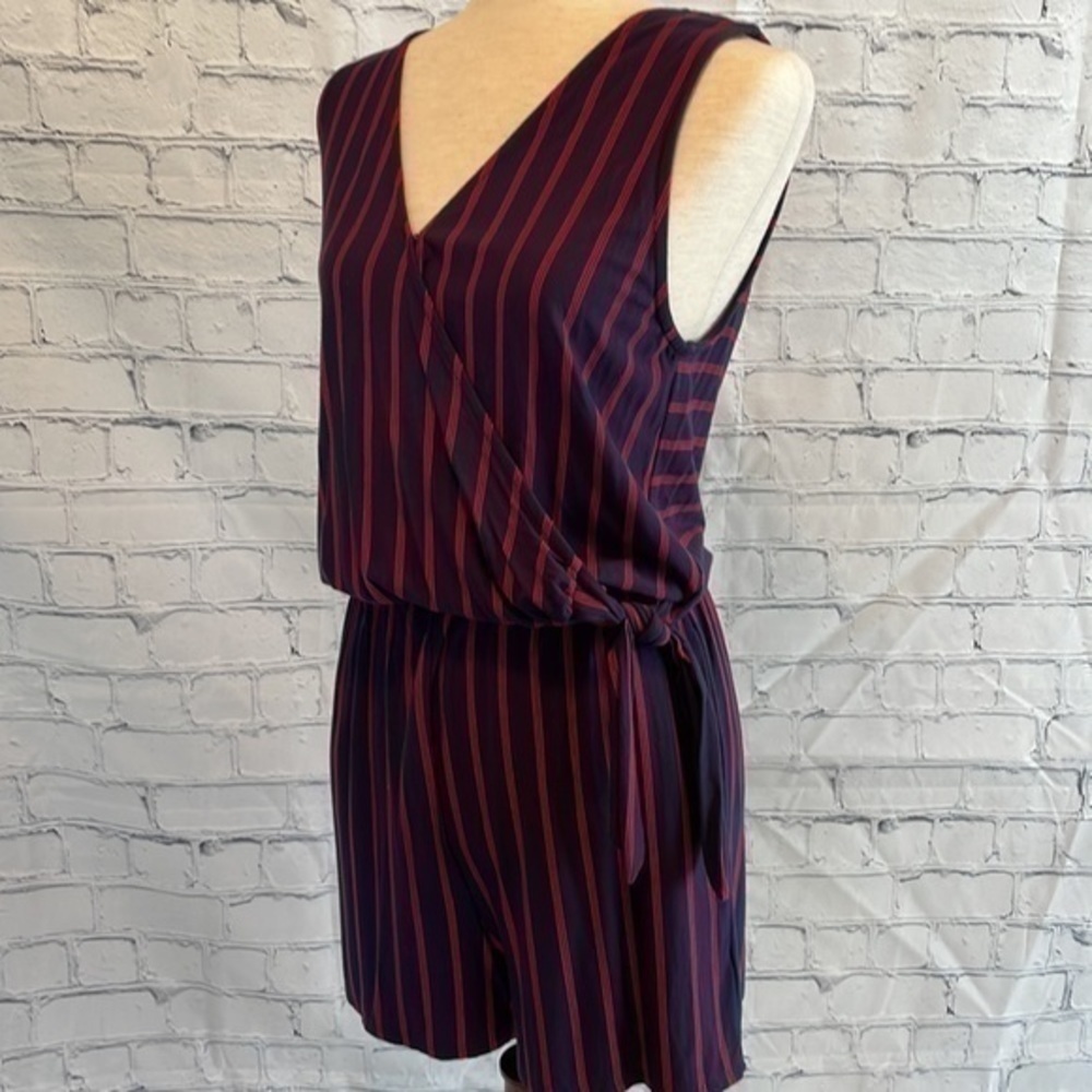 Allison Joy Striped Romper - Picture 2 of 10